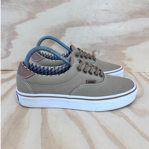 Vans Tan and Brown Women's Sneakers - Picture 1 of 9
